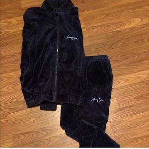 Sean John velour jogging suit